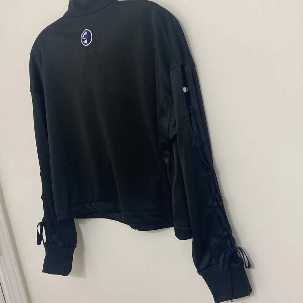 Nike Equality Full Zip Lace Up Jacket Size Small with Detachable Key Chain - Picture 3 of 10